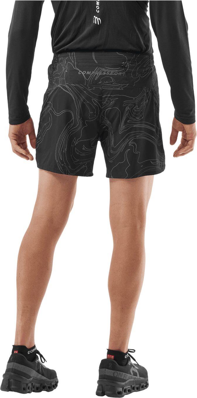 Heren Compressport Performance Short Zwart 2/5