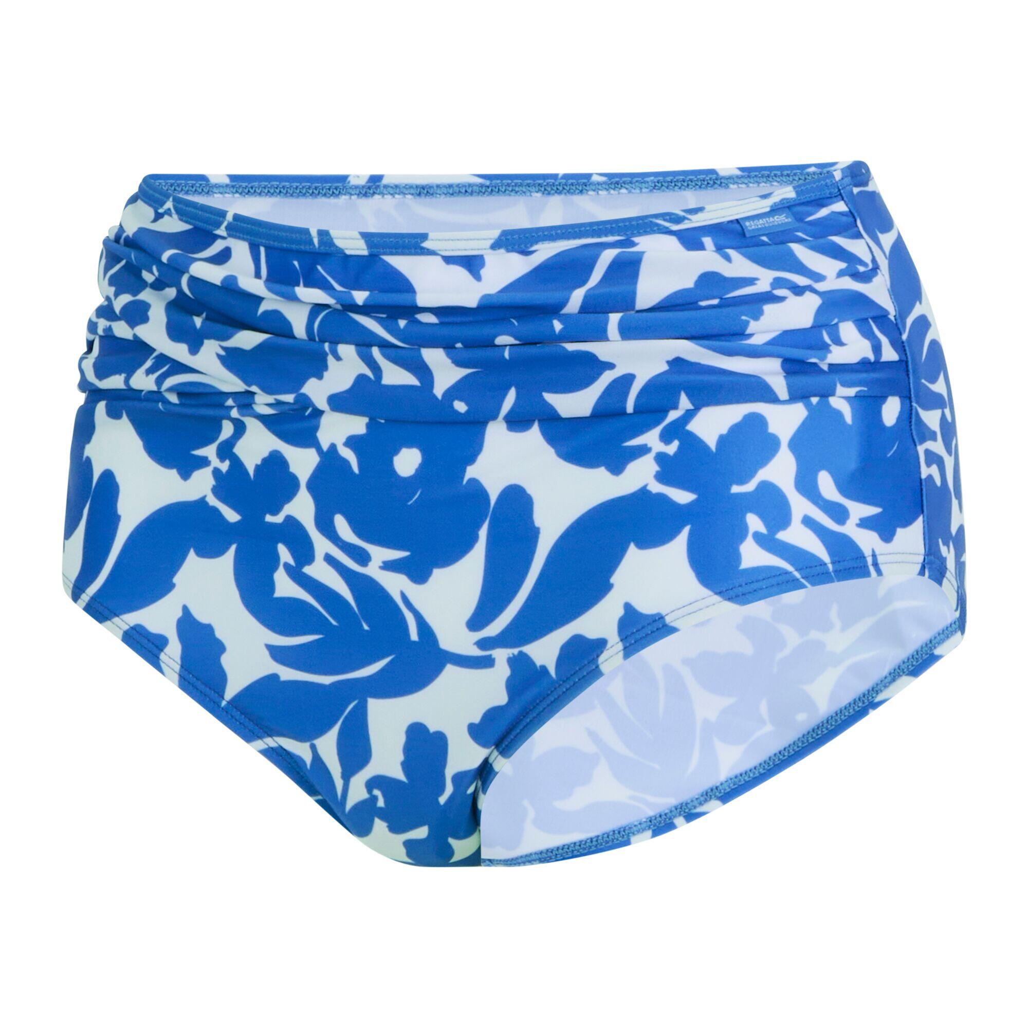 Bas De Maillot De Bain Motif/style Floral LORIA Femme (Bleu) 3/5