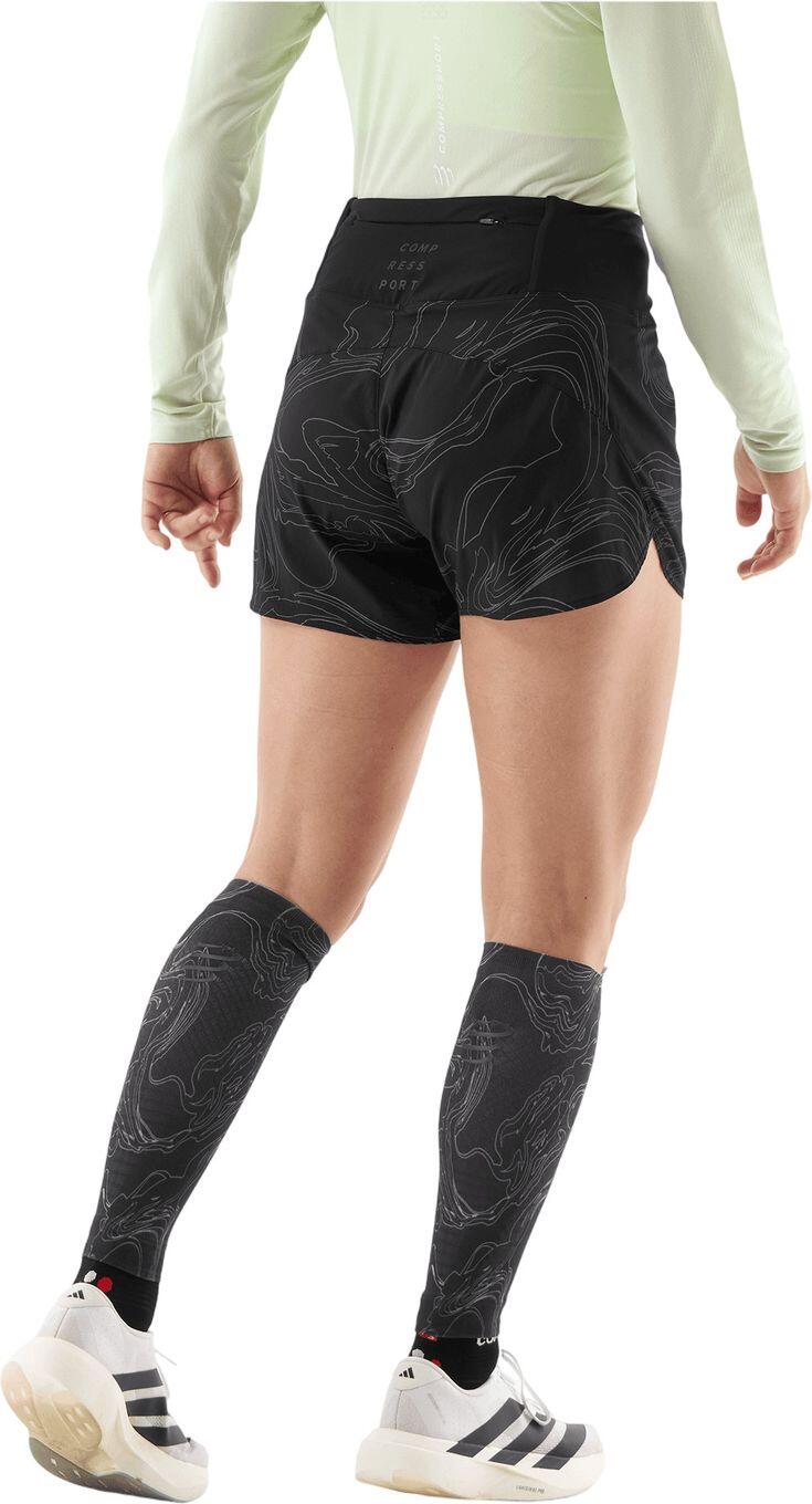 Pantaloncini da donna Compressport Performance Nero 2/5