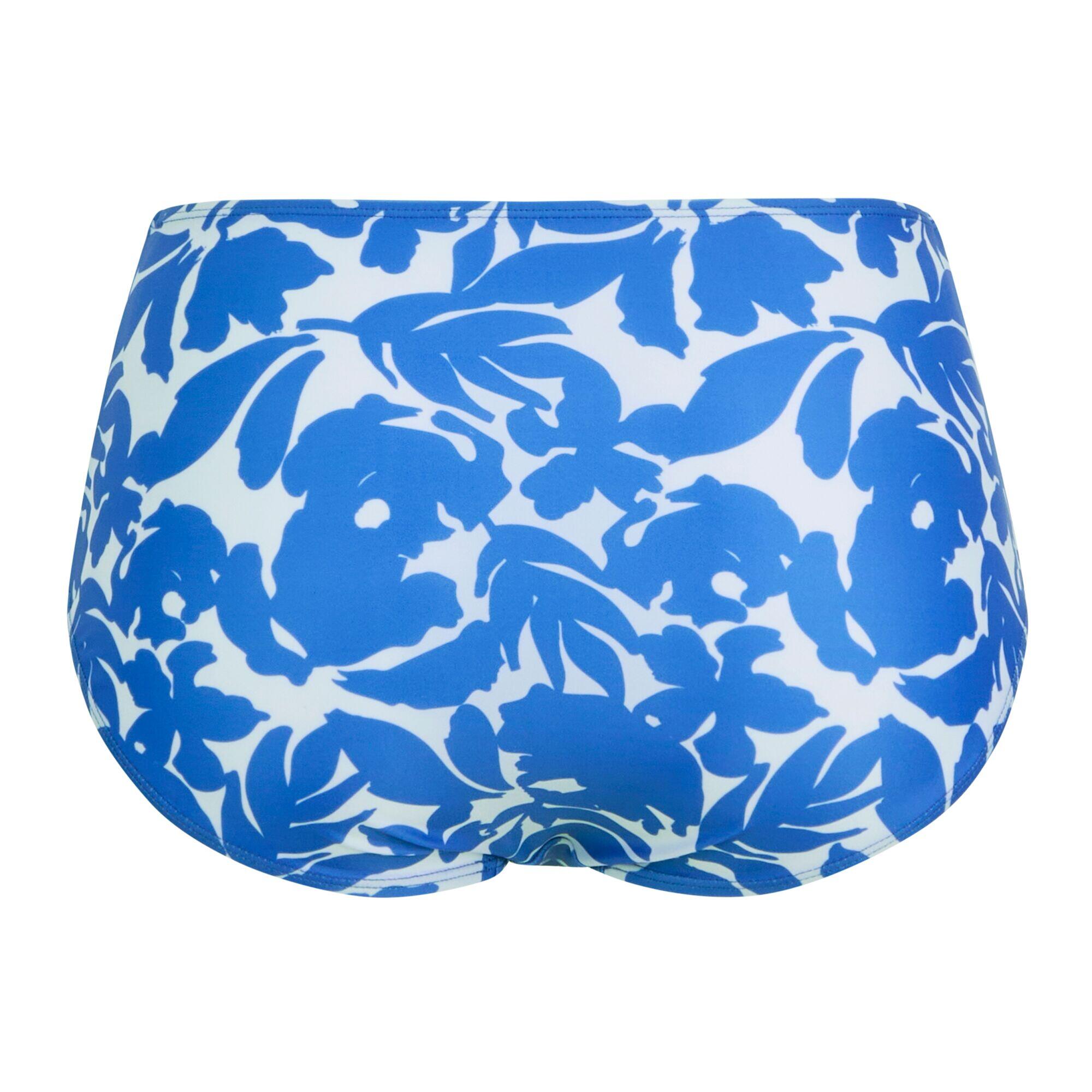 Bas De Maillot De Bain Motif/style Floral LORIA Femme (Bleu) 2/5