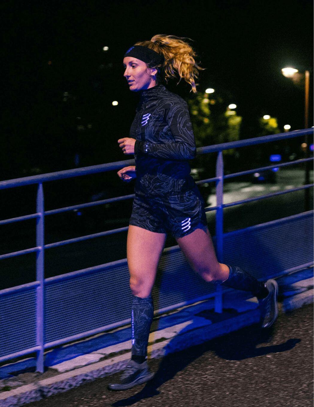 Pantaloncini da donna Compressport Performance Nero 5/5