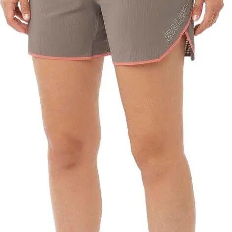 Salomon Sense Aero 5in Beige Women's Shorts