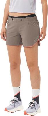 Dames salomon sense aero 5in beige korte broek