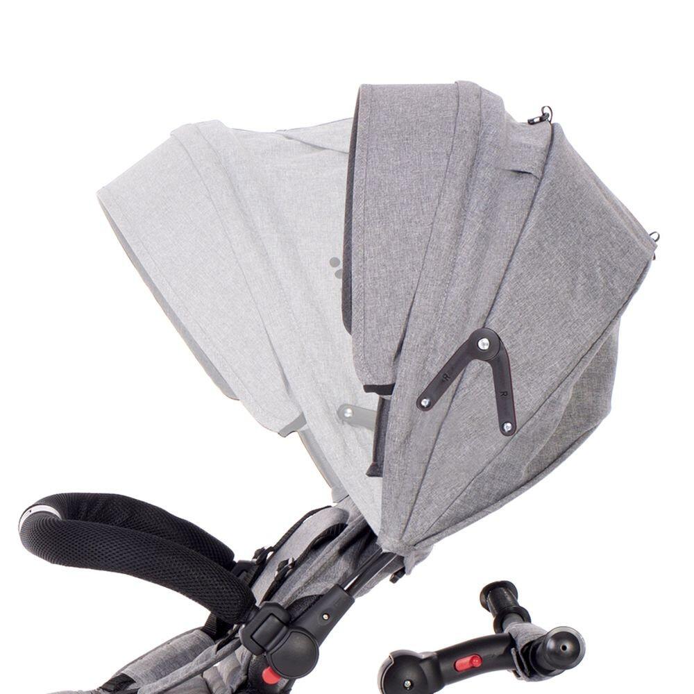 Infantil Paseo Triciclo 2 en 1 empuje reversible NEO AIR Yellow black 5/5
