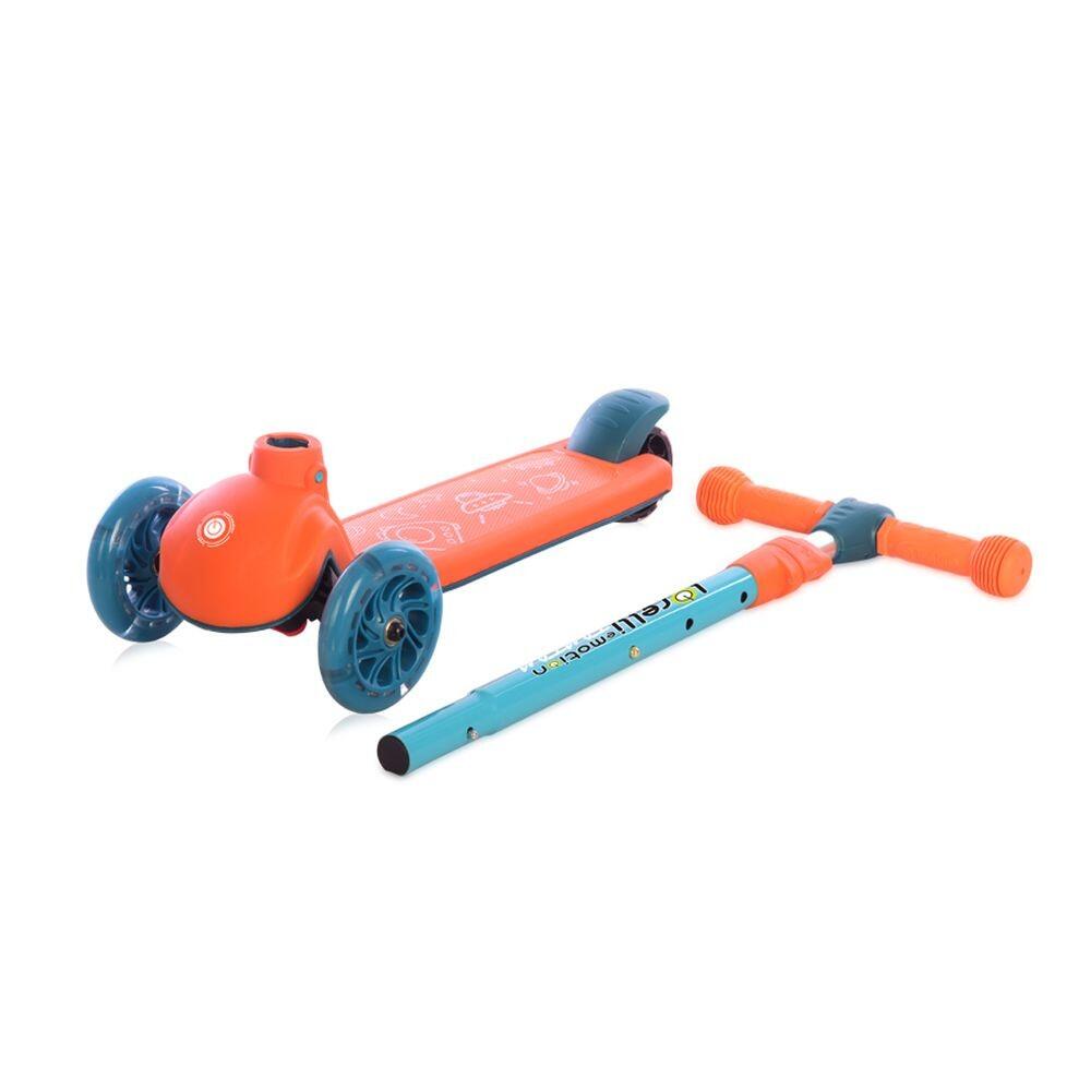 Infantil Paseo Patinete TAMTAM luces efecto luminoso ABEC Orange ufo 4/5