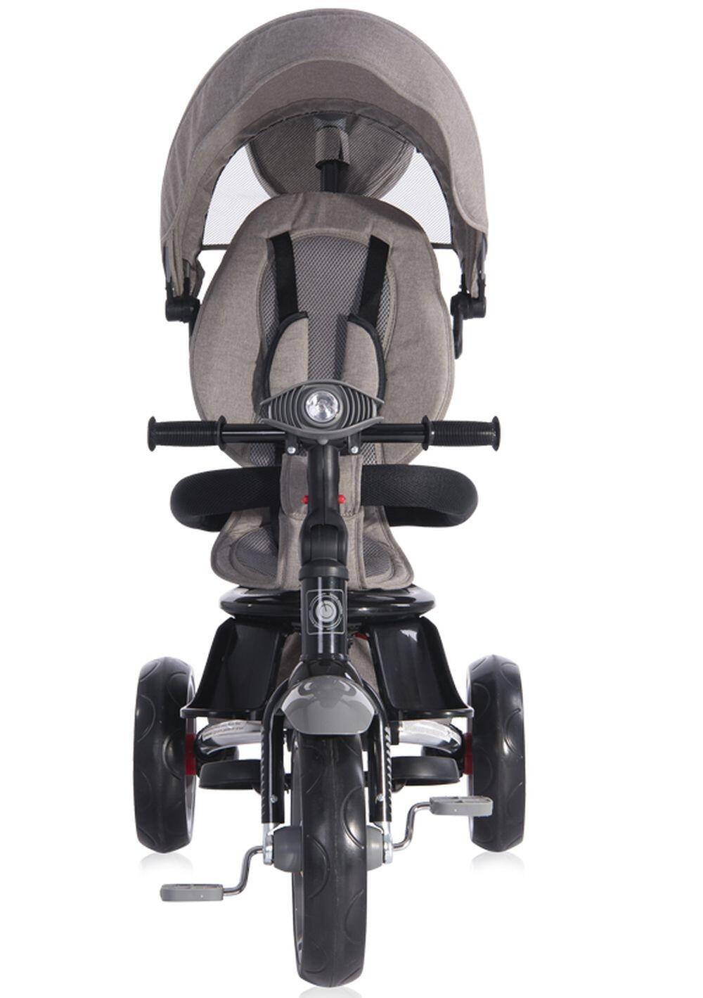 Infantil Paseo Triciclo 360º asiento giratorio ENDURO GREY LUXE 2/5
