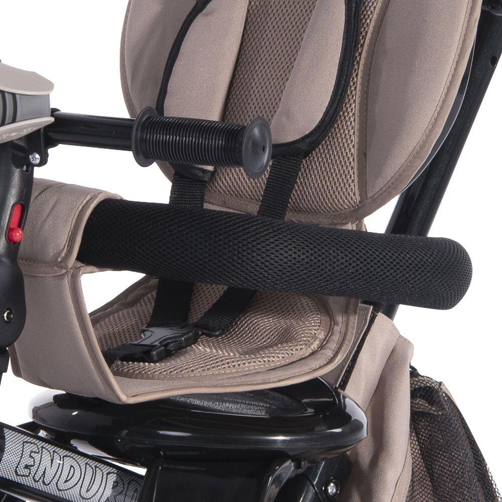 Infantil Paseo Triciclo 360º asiento giratorio ENDURO BLACK & YELLOW 5/5