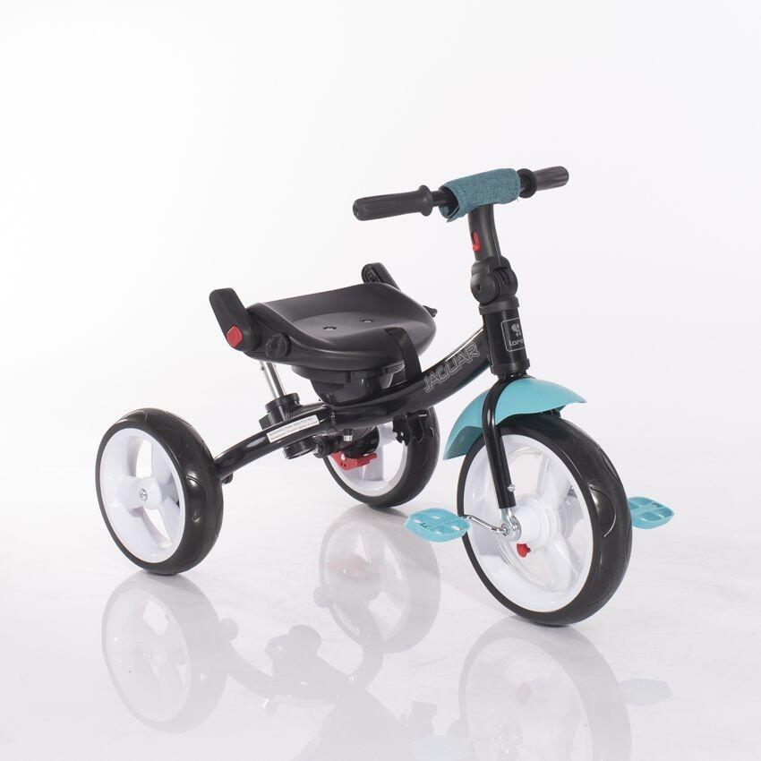 Infantil Paseo Triciclo asiento giratorio JAGUAR empuje BLACK & YELLOW 5/5
