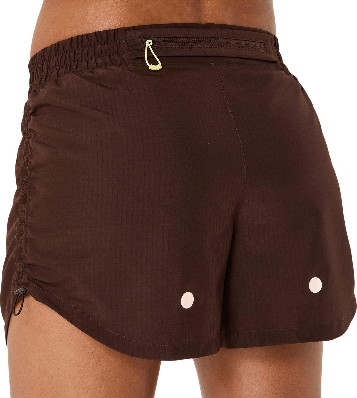 Short Asics Nagino Run Marron Femme 5/5
