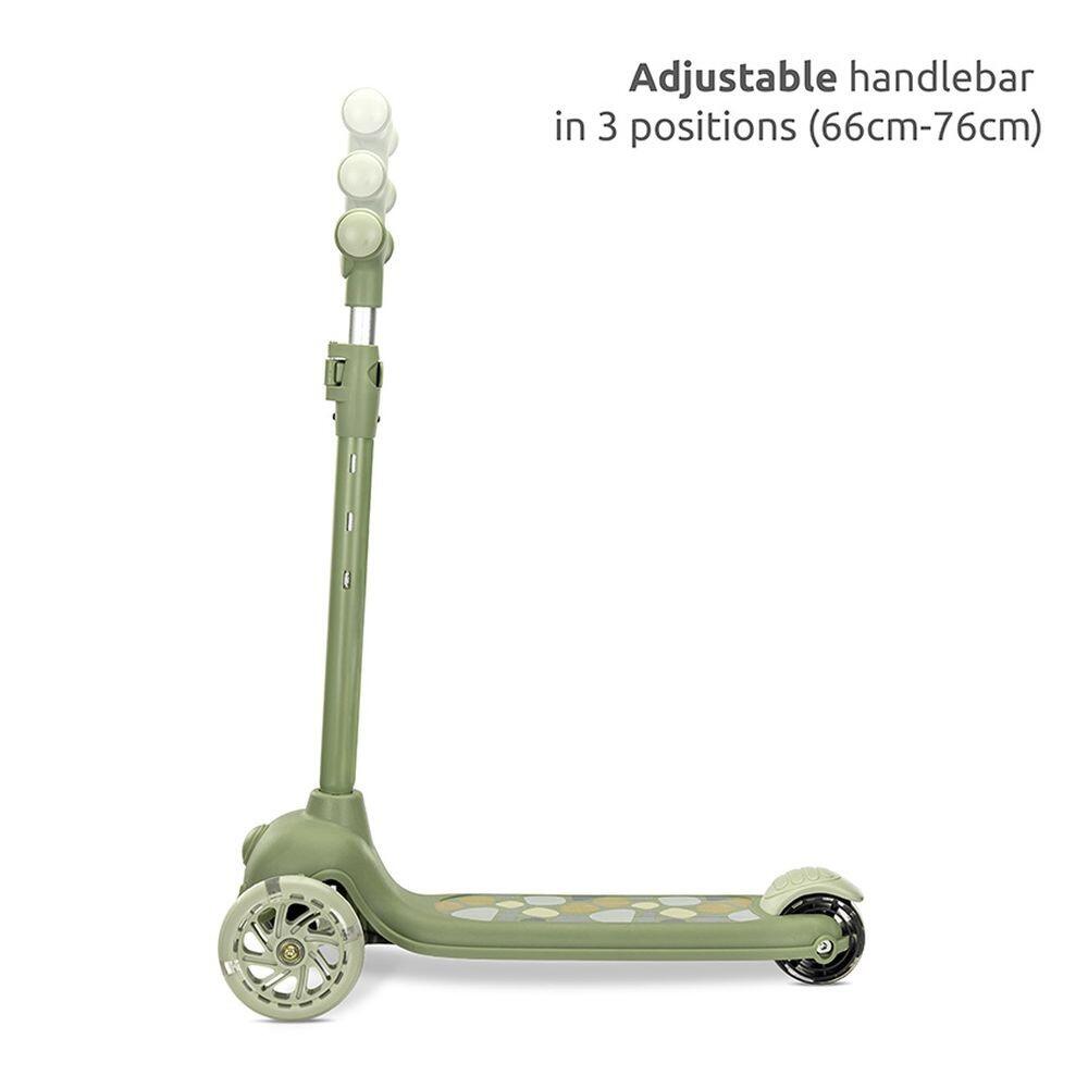 Infantil Paseo Patinete JETSTER plegable luces LED ABEC-9 Blue 3/5