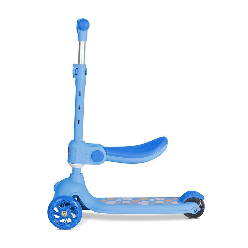 Infantil Paseo Patinete JETSTER PLUS asiento plegable ABEC-9 Blue 3/5