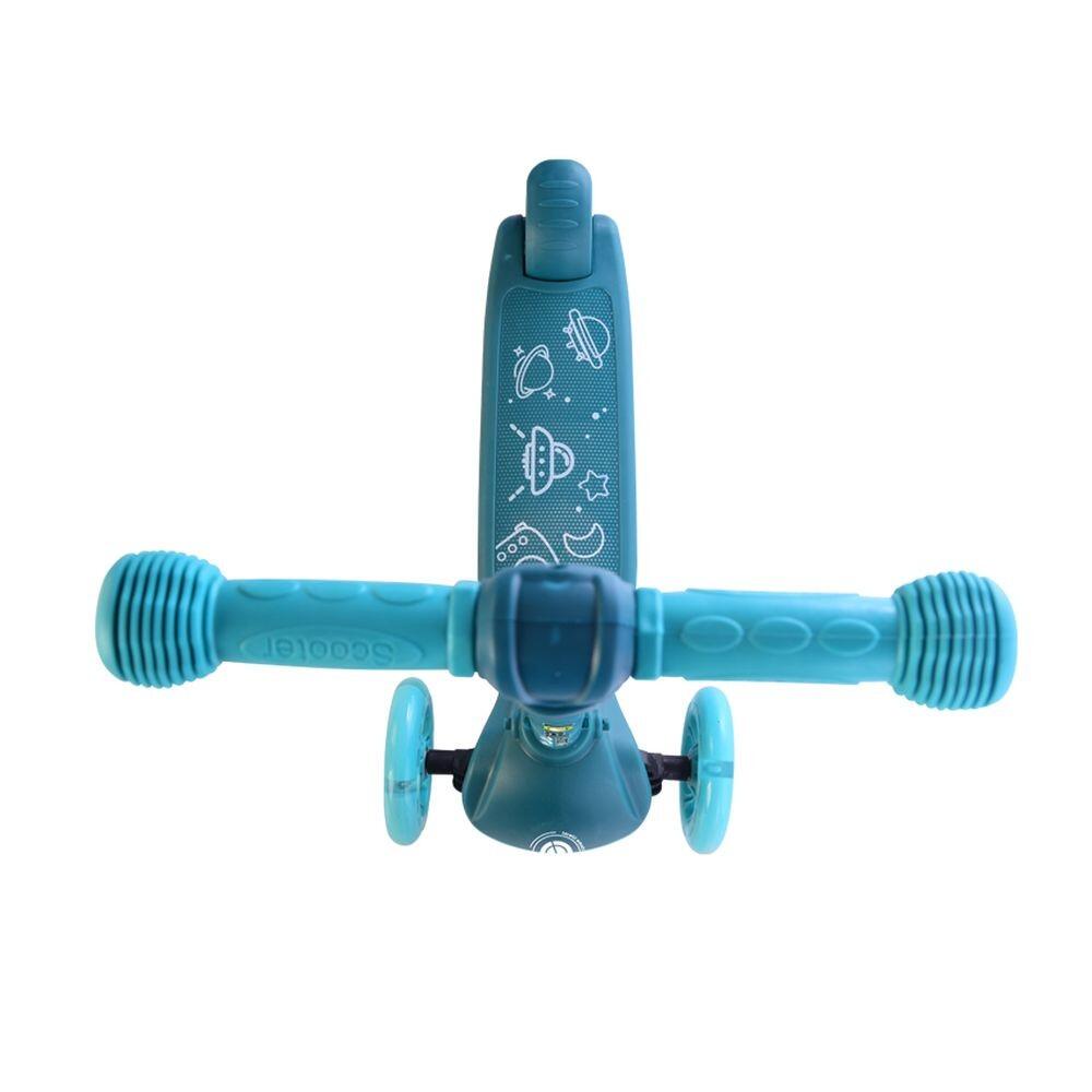 Infantil Paseo Patinete TAMTAM luces efecto luminoso ABEC Green ufo 3/5