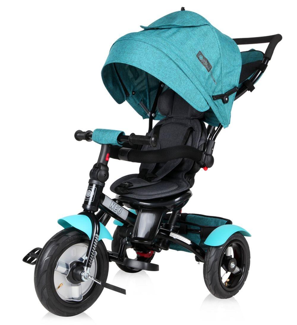 Infantil Paseo Triciclo 2 en 1 empuje reversible NEO AIR Green luxe 2/5