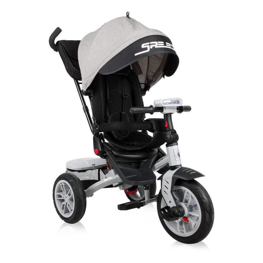 Infantil Paseo Triciclo SPEEDY AIR 360º asiento giratorio Grey/black 2/5