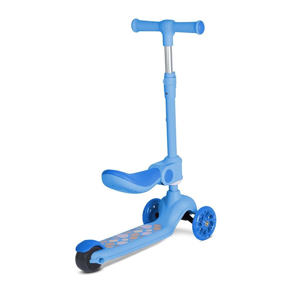 Infantil Paseo Patinete JETSTER PLUS asiento plegable ABEC-9 Blue 2/5