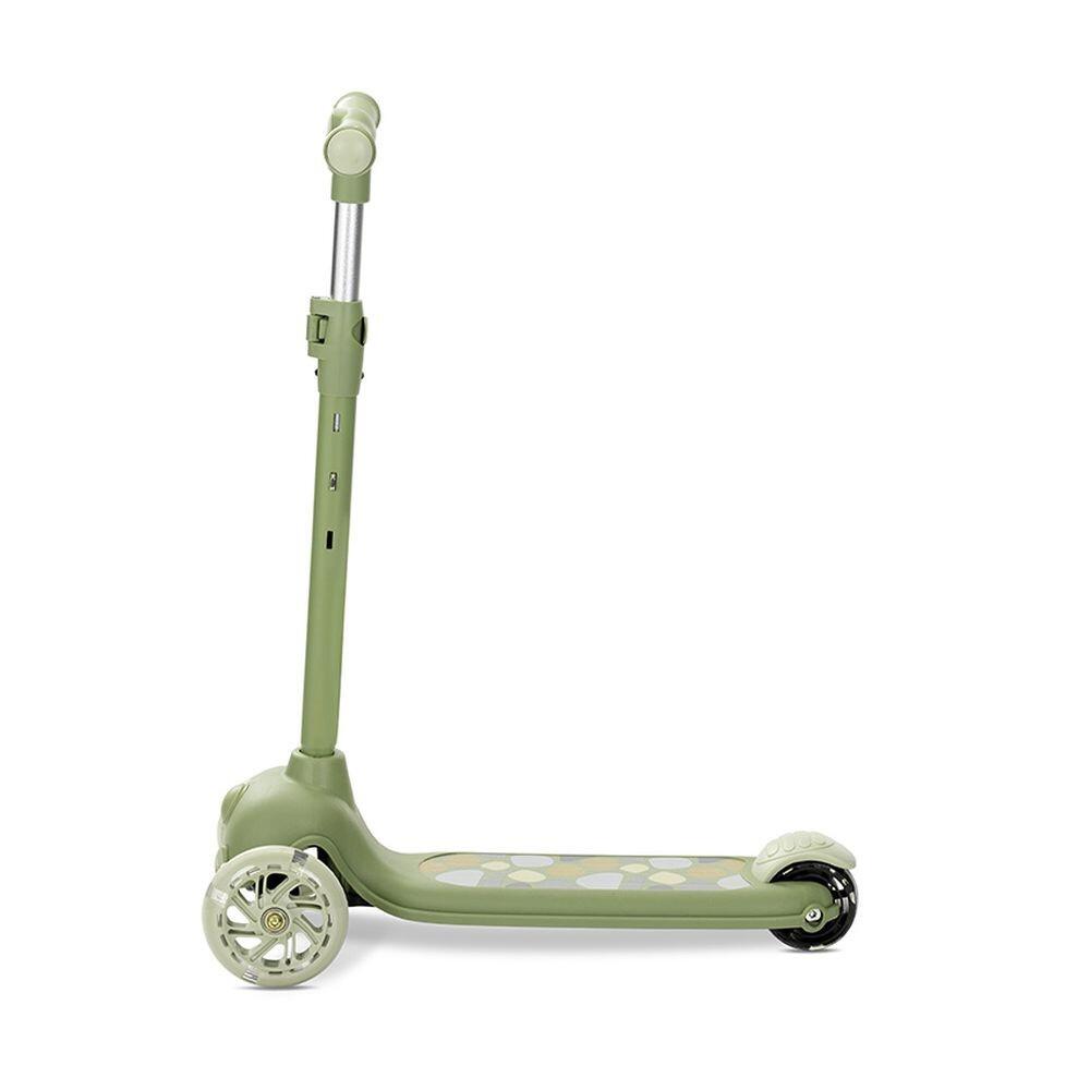 Infantil Paseo Patinete JETSTER plegable luces LED ABEC-9 Green 2/5