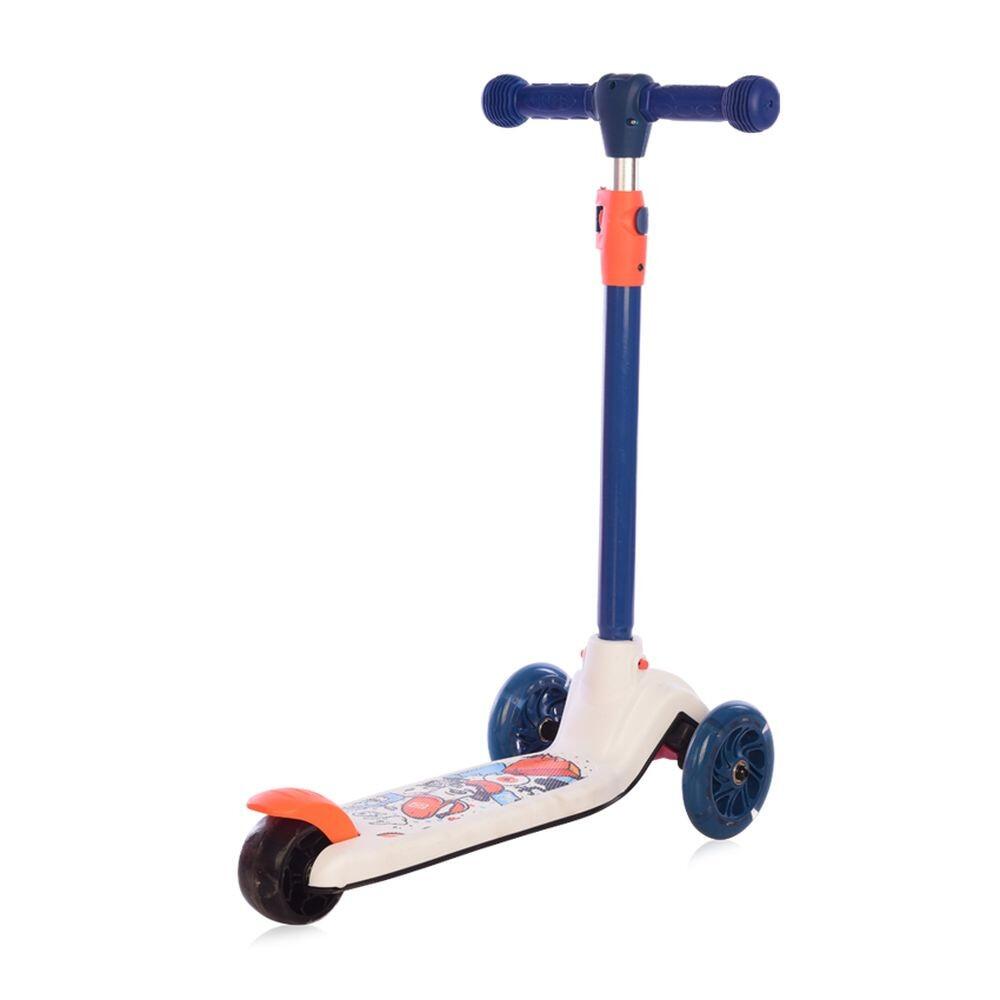 Infantil Paseo Patinete TAMTAM luces efecto luminoso ABEC Dark Navy Blue 2/5