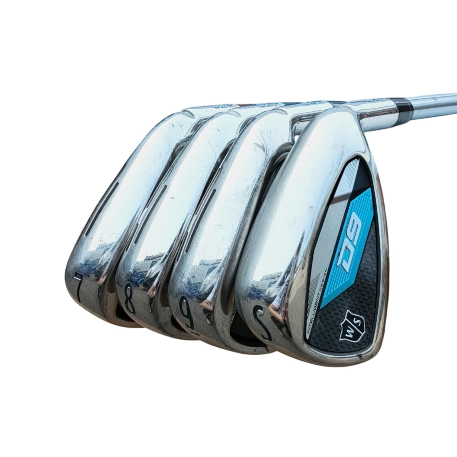 Wilson Staff D9 IJzerset / 7-9i+SW / Flex Ladies / Grafiet 3/7