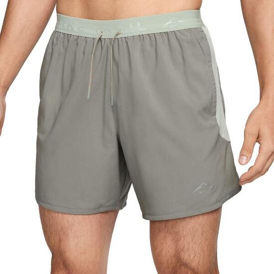 Short Nike Dri-Fit Trail 6in Kaki Homme