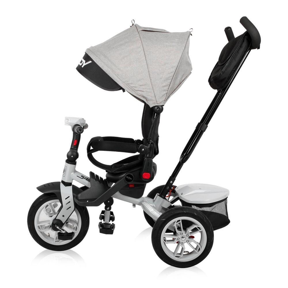 Infantil Paseo Triciclo SPEEDY AIR 360º asiento giratorio Grey/black 5/5