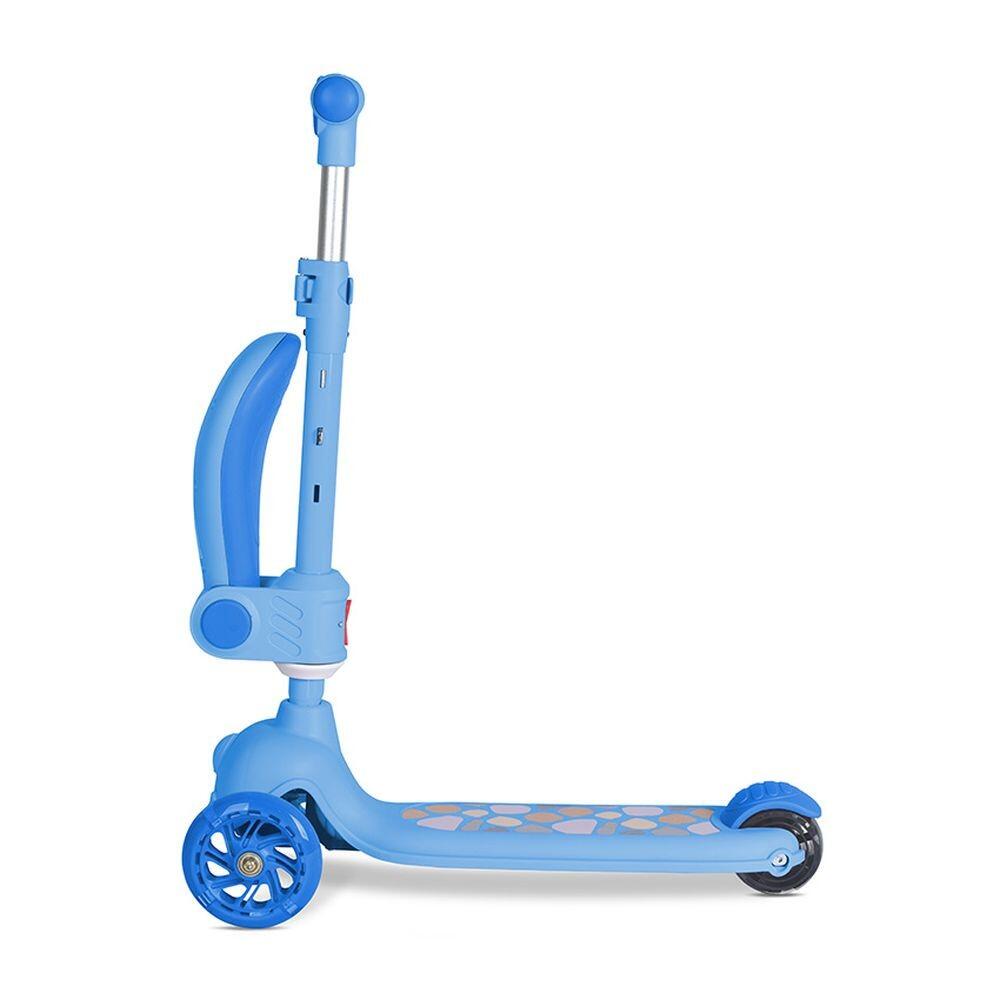 Infantil Paseo Patinete JETSTER PLUS asiento plegable ABEC-9 Blue 5/5