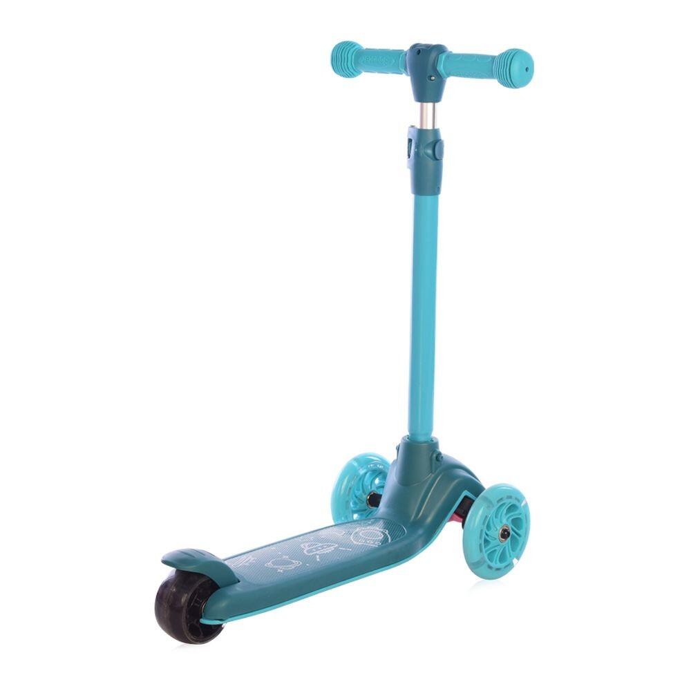 Infantil Paseo Patinete TAMTAM luces efecto luminoso ABEC Green ufo 2/5