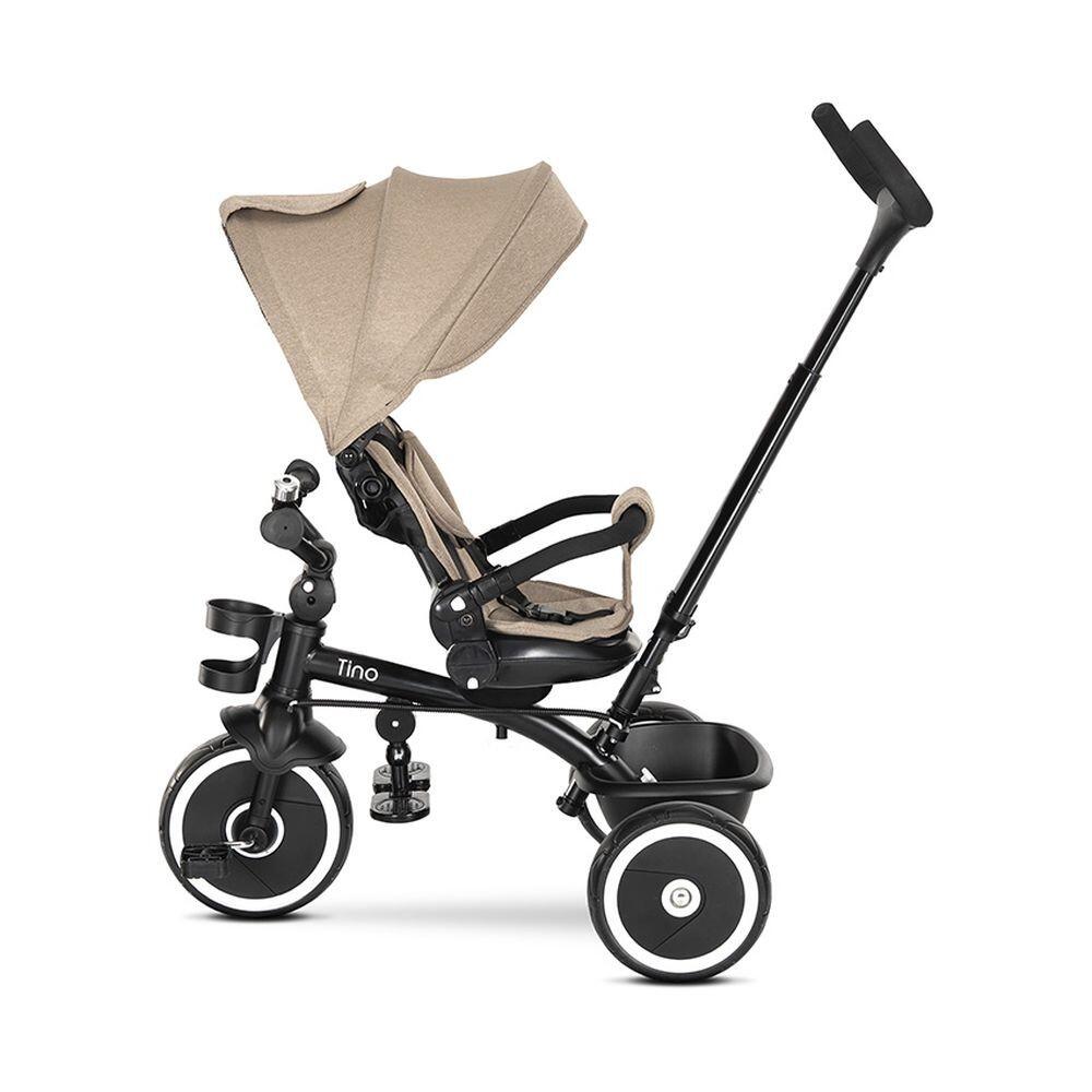 Infantil Paseo Triciclo TINO 360º asiento giratorio Beige 5/5