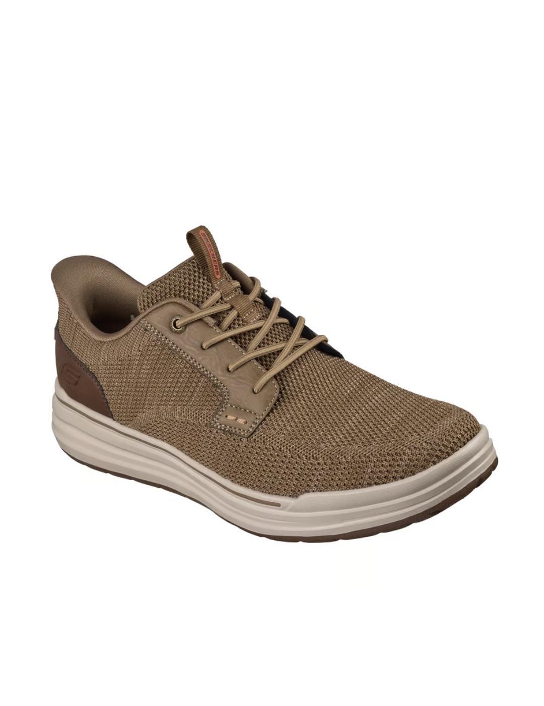 Zapatillas para Hombre Skechers  Beige 3/5
