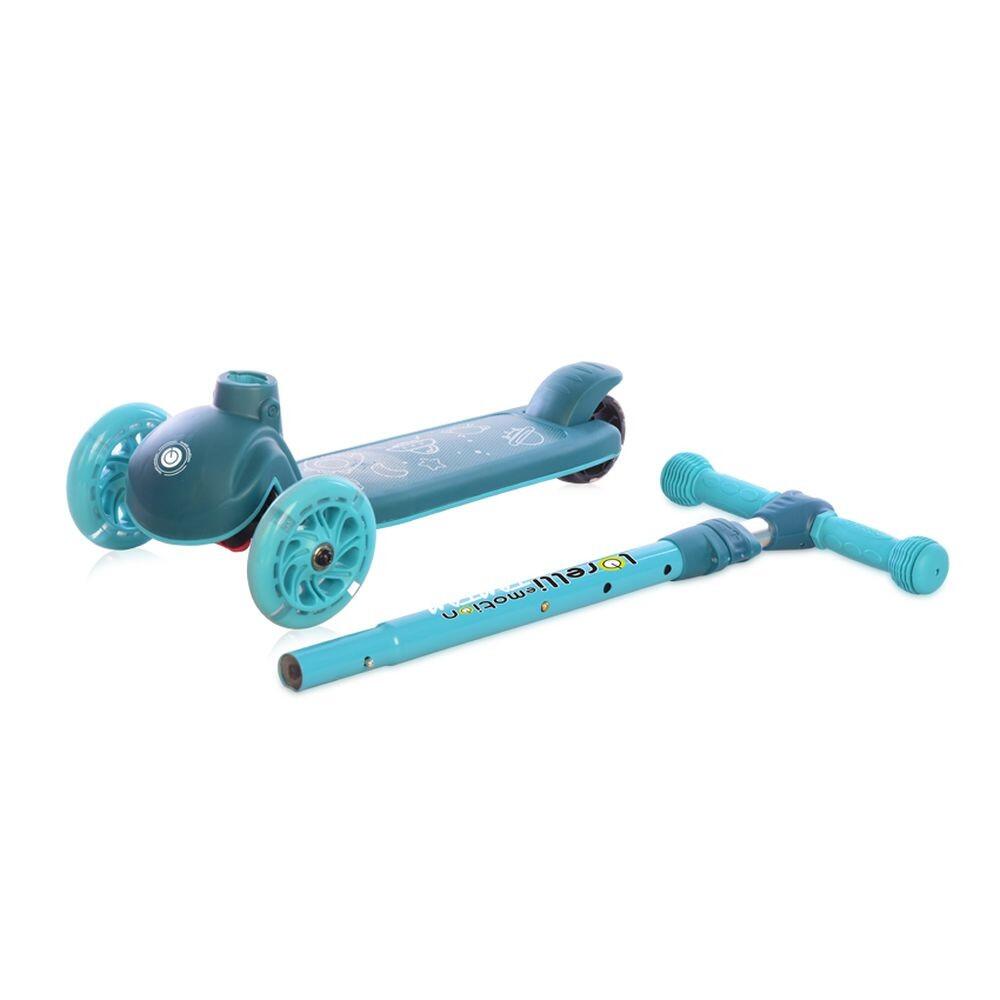 Infantil Paseo Patinete TAMTAM luces efecto luminoso ABEC Green ufo 4/5