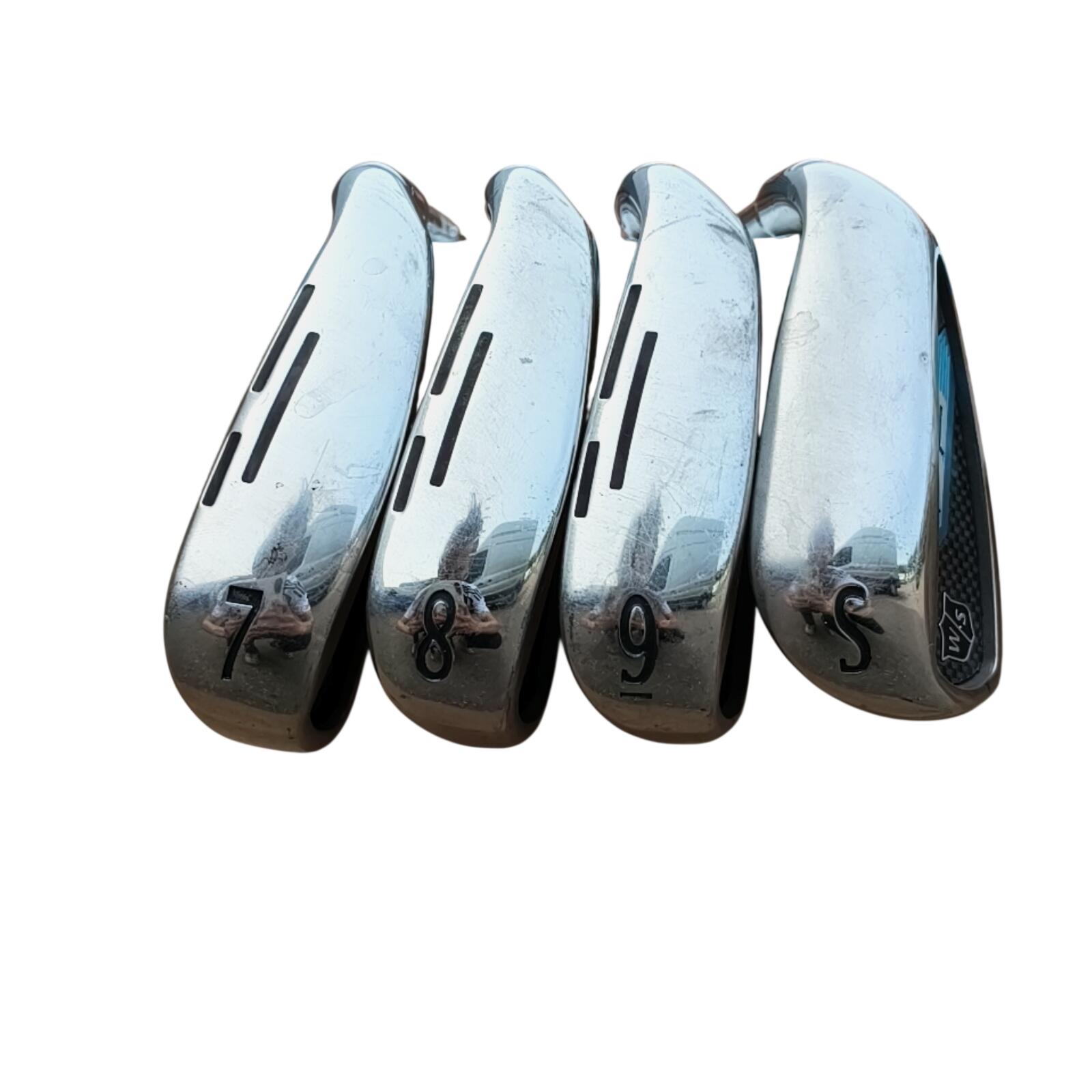 Wilson Staff D9 IJzerset / 7-9i+SW / Flex Ladies / Grafiet 2/7
