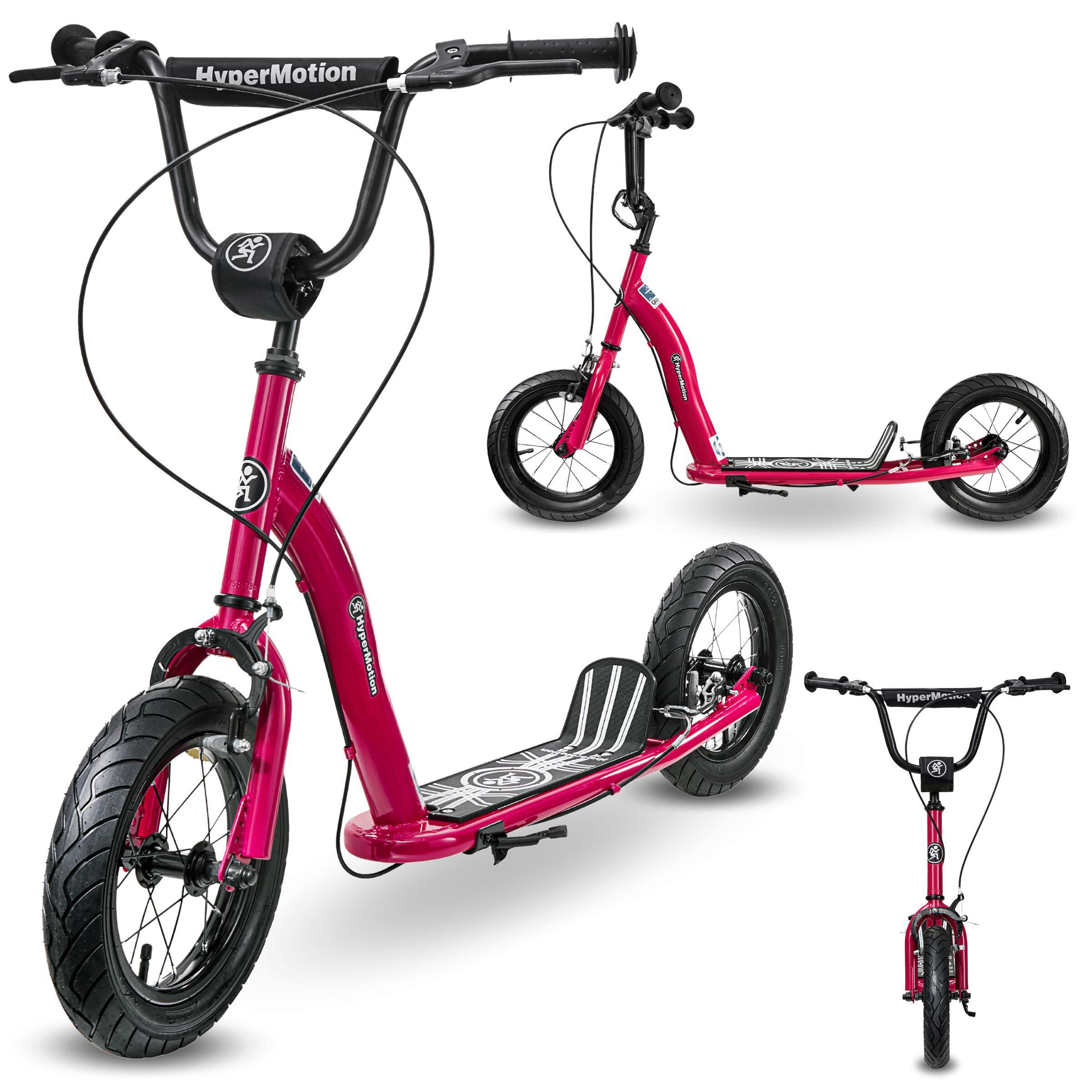 Trottinette Fiqops 2 Roues – Hauteur Réglable 90-105 Cm – Roues 205 Mm – Charge 100 Kg – Dès 5 Ans