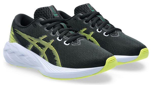 Tênis de corrida Asics Novablast 5 GS Preto/Amarelo Infantil 7/7