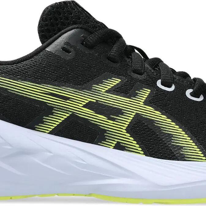 Asics Novablast 5 GS Black/Yellow Kids' Running Shoes