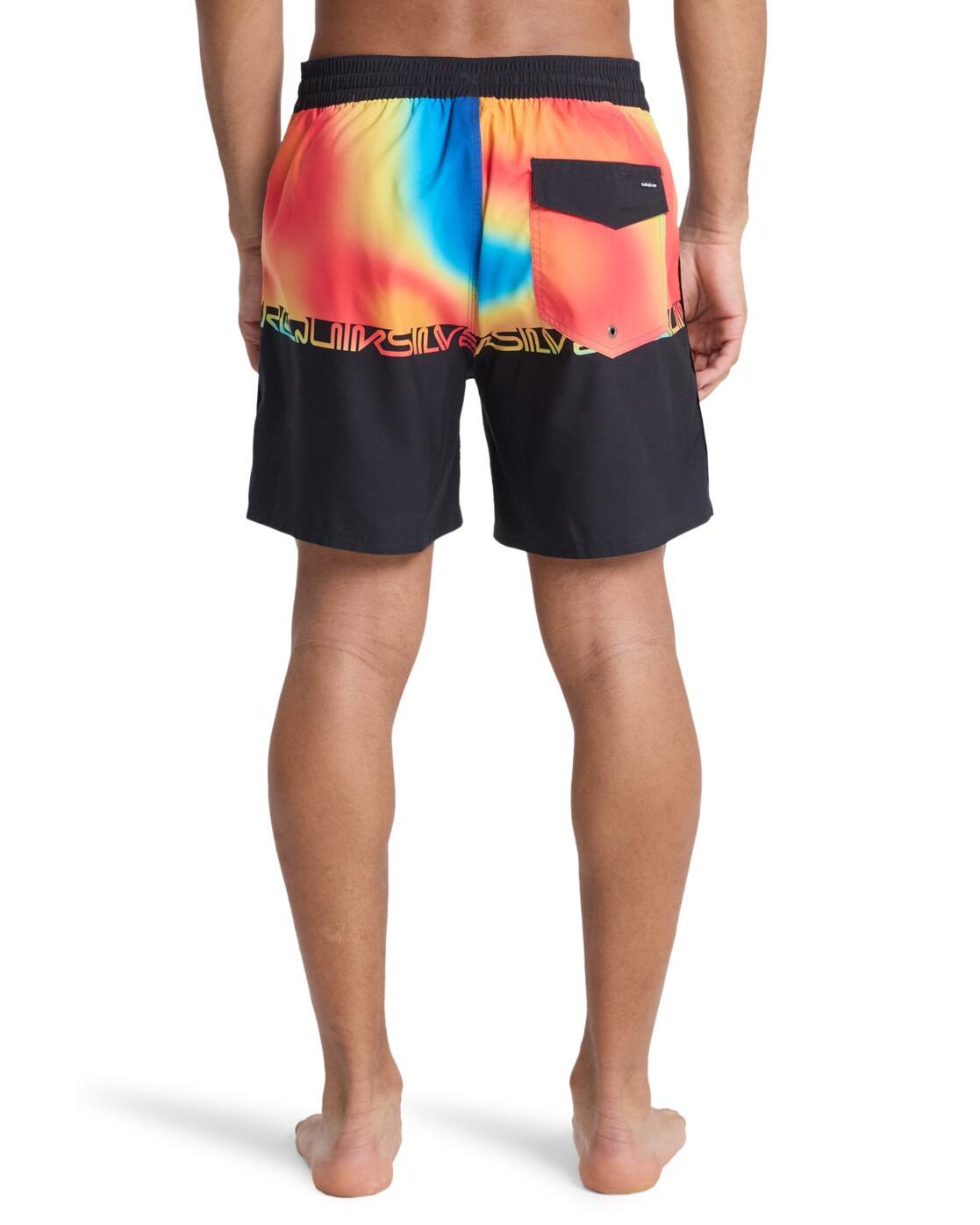 Schwimmshorts EVERYDAY 16" Schwarz Herren 3/4