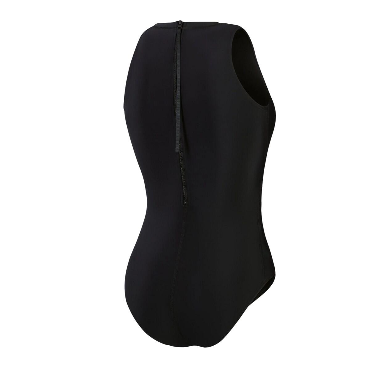Maillot De Bain 1 Pièce HYDRASUIT Femme (Noir) 2/4
