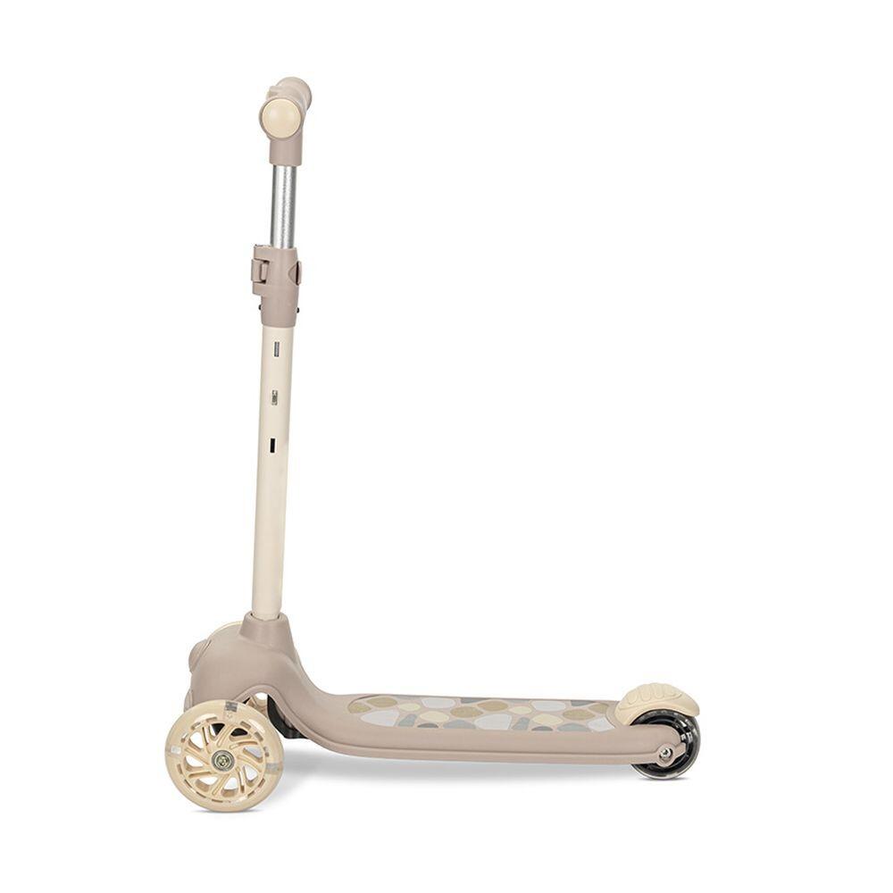 Infantil Paseo Patinete JETSTER plegable luces LED ABEC-9 Beige 2/5