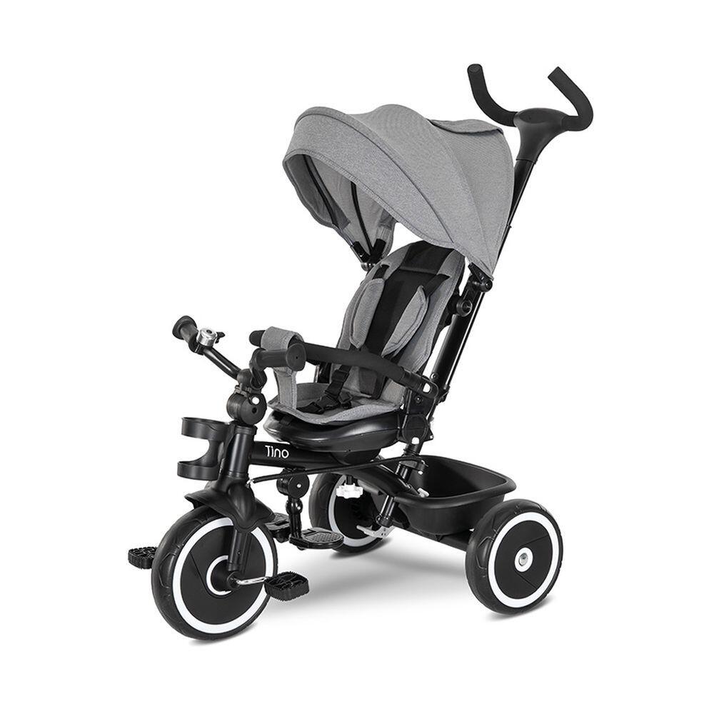 Infantil Paseo Triciclo TINO 360º asiento giratorio Grey 2/5