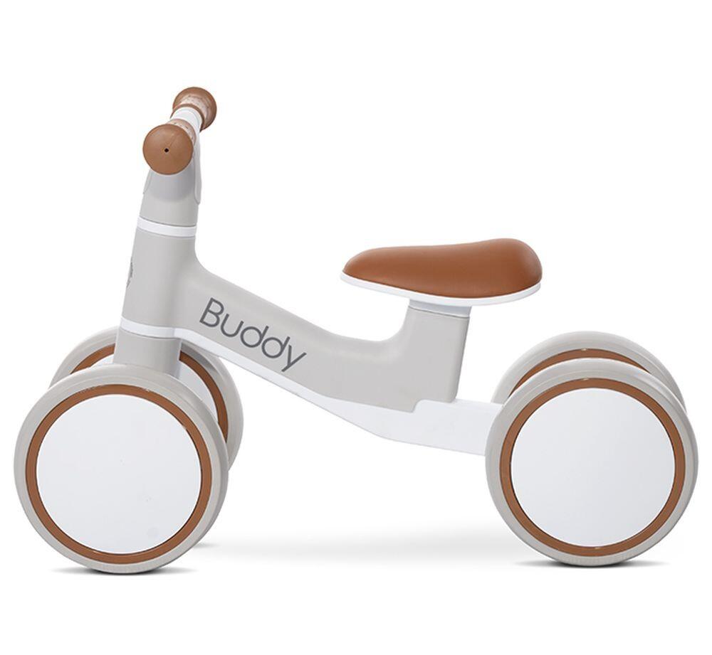 Infantil Paseo Bicicleta equilibrio BUDDY 4 ruedas asiento confort Beige 2/5