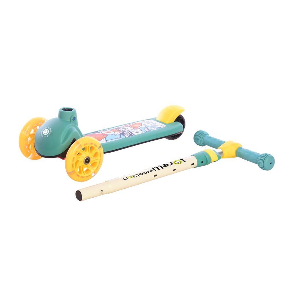 Infantil Paseo Patinete TAMTAM luces efecto luminoso ABEC Green 4/5