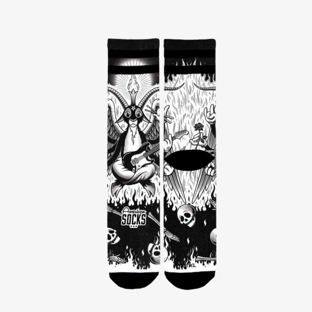Chaussettes American Socks Baphomat Multicolores 4/7