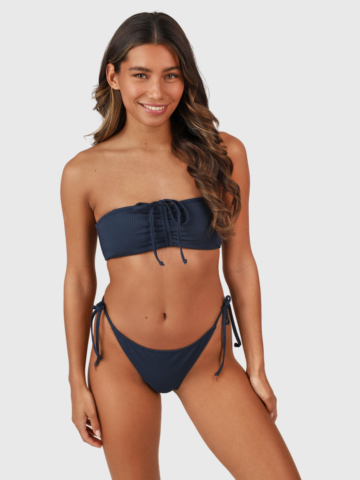 Elly-Rib Femme Bas de bikini sports nautiques Couverture réduite Indigo Blue 4/6