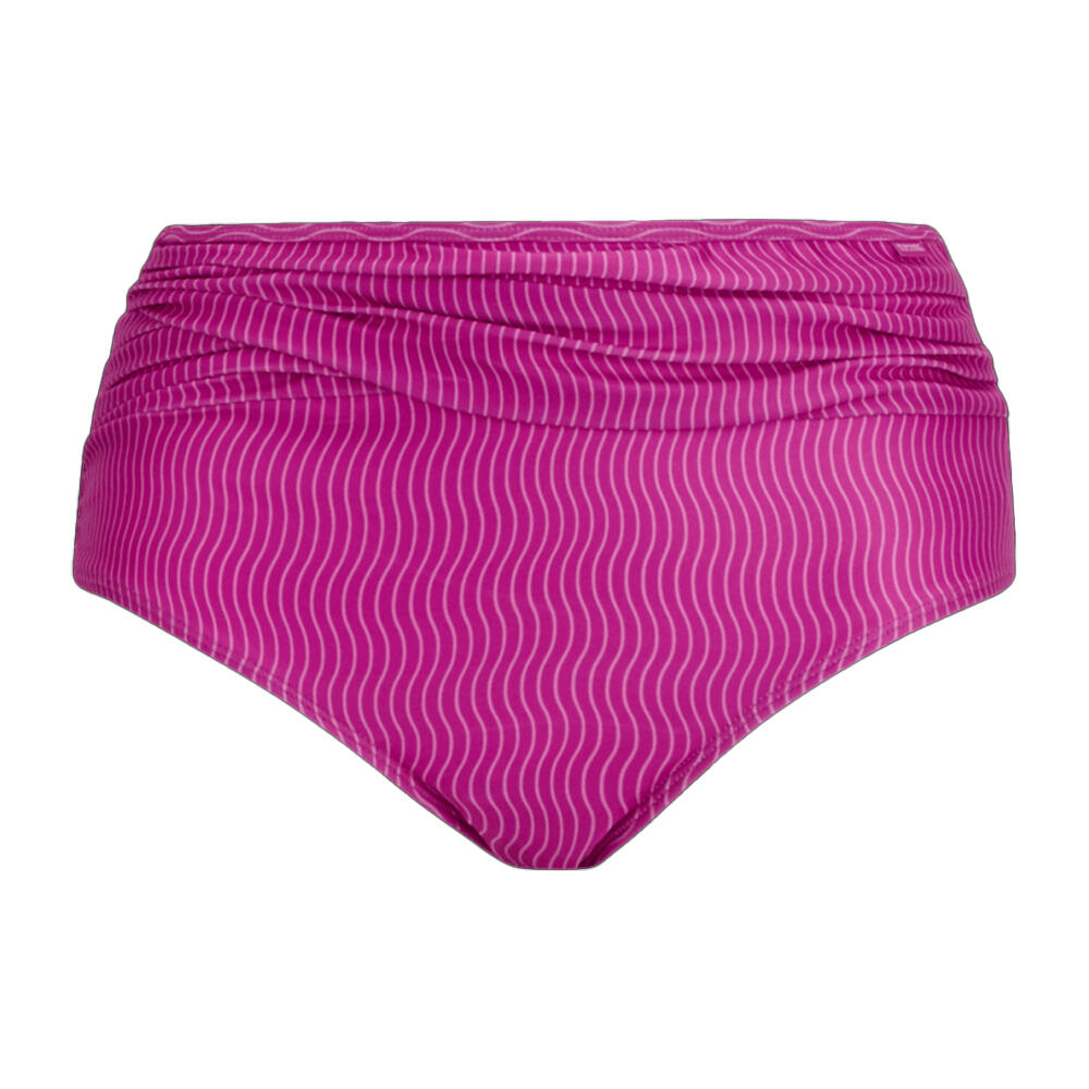 Womens/Ladies Loria Wave Bikini Bottoms (Pink)