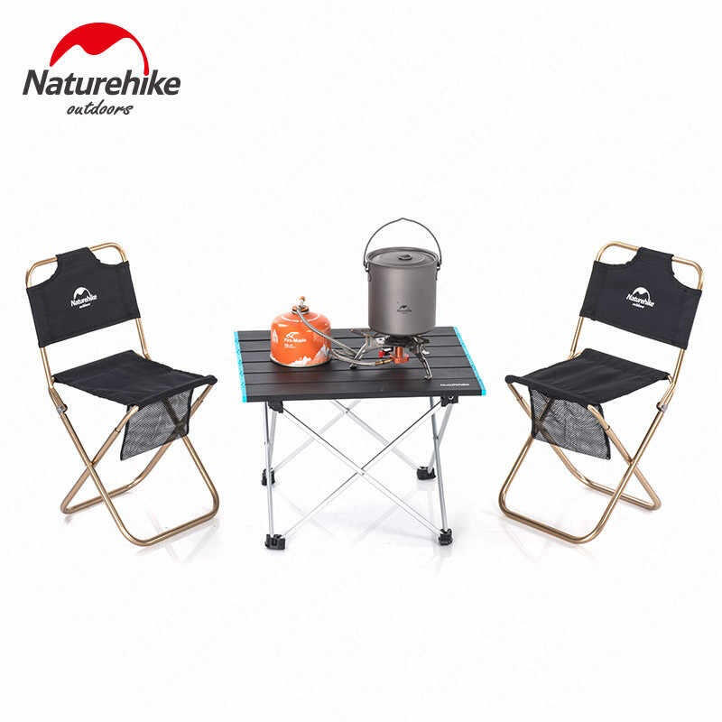 Naturehike Opvouwbare Kampeertafel - Aluminium. L-maat 6/6