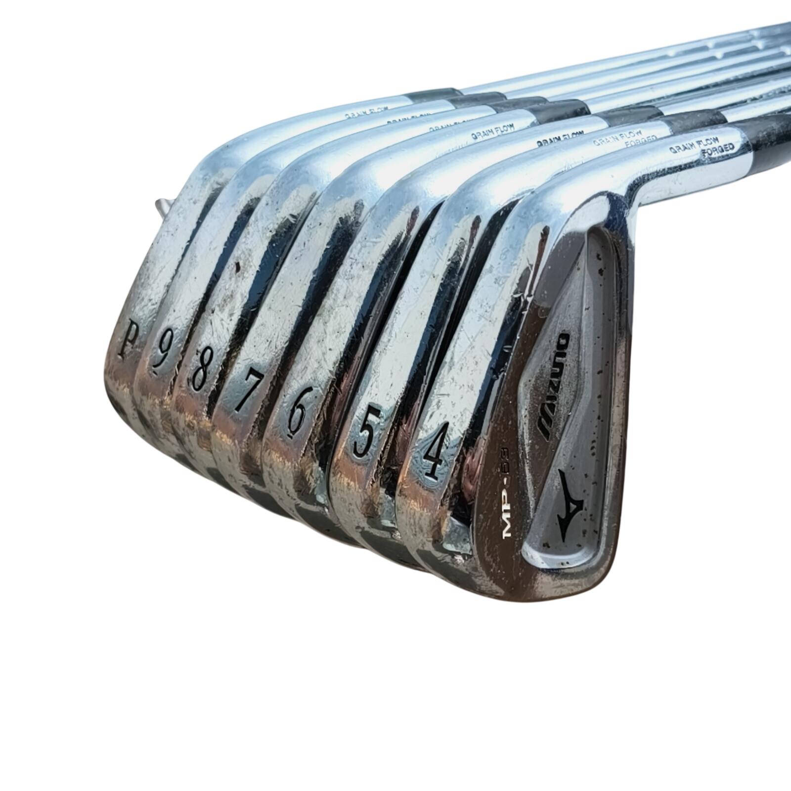 Mizuno MP-63 IJzerset / 4-PW / Flex X-Stiff / Staal 3/7