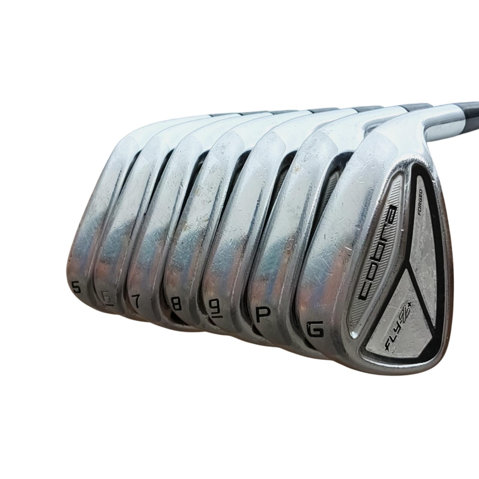 Cobra Fly-Z+ Forged IJzerset / 5-PW+GW / Flex Stiff / Staal 3/7
