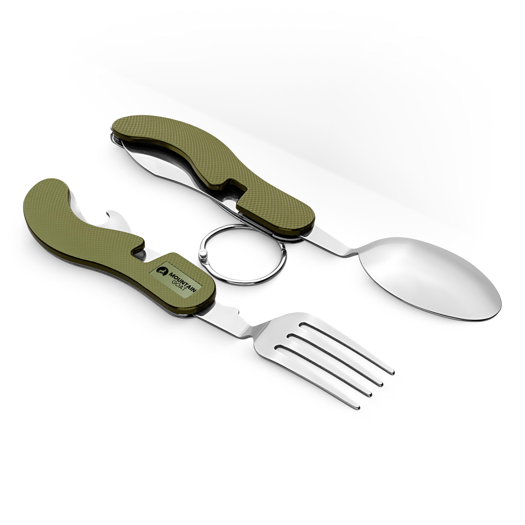 Sztućce turystyczne 4w1 Mountain Goat SteelKIT - niezbędnik stalowy 7/7