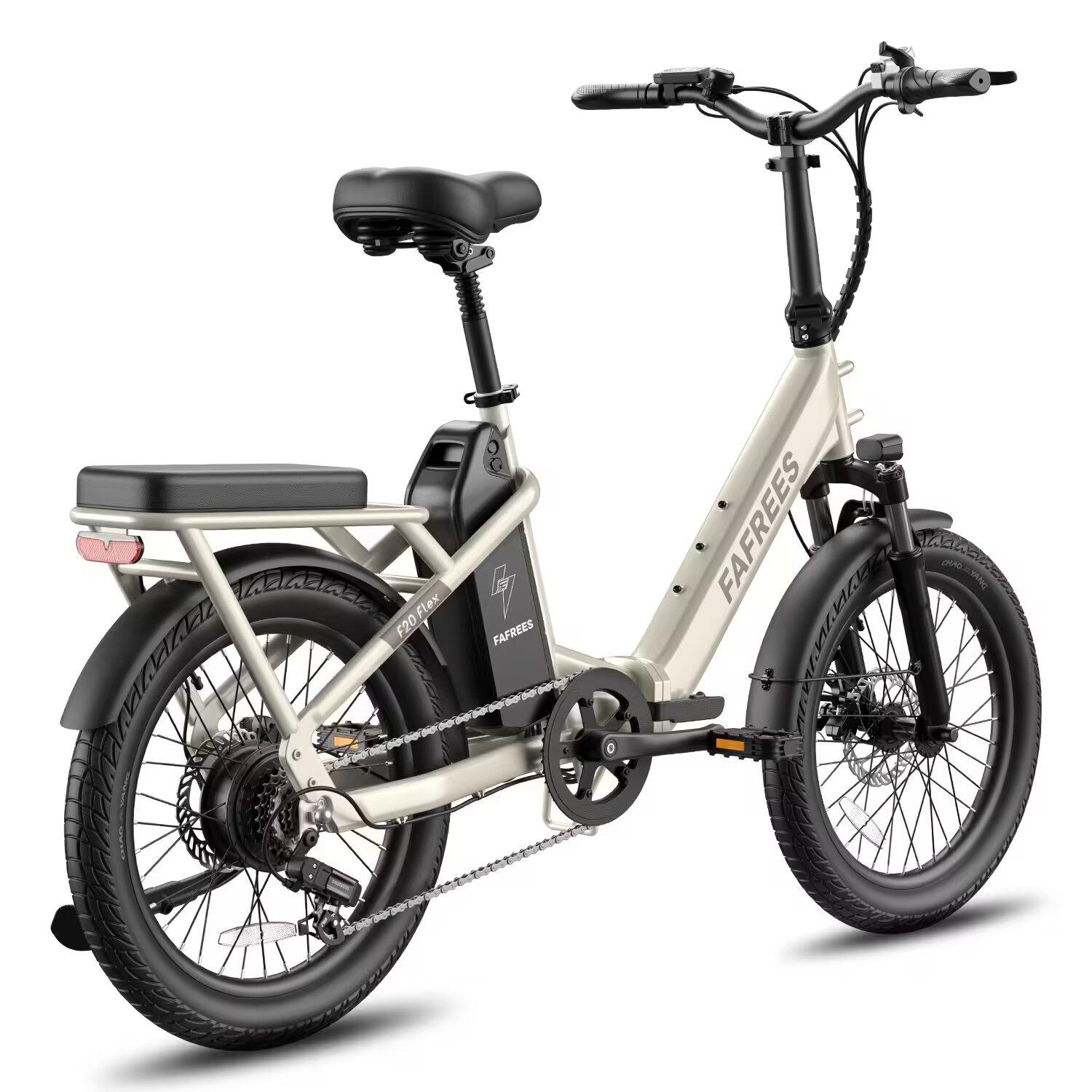Adulte Ville Vélo Électrique Pliable Entrée Basse Capteur Couple 20Ah F20 Flex 3/6
