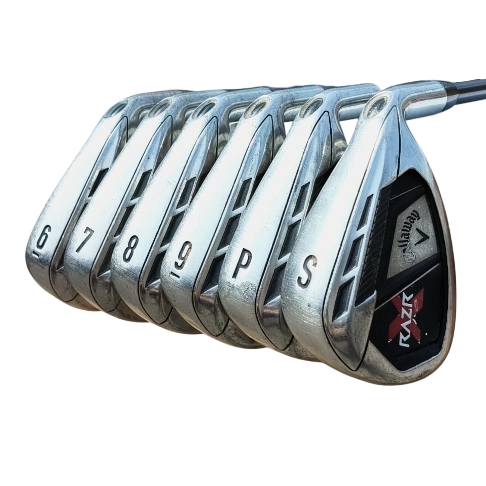 Callaway RAZR IJzerset / 6-PW+SW / Flex A-flex / Grafiet 3/7