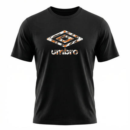 Tee shirt homme col rond en coton 160GSM et logo imprimé camo 957862