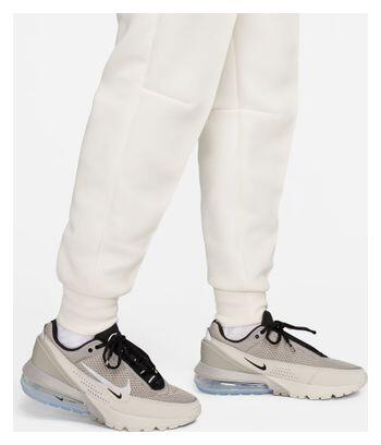 Pantalon Jogging Nike Sportswear Tech Fleece Blanc Femme 7/7